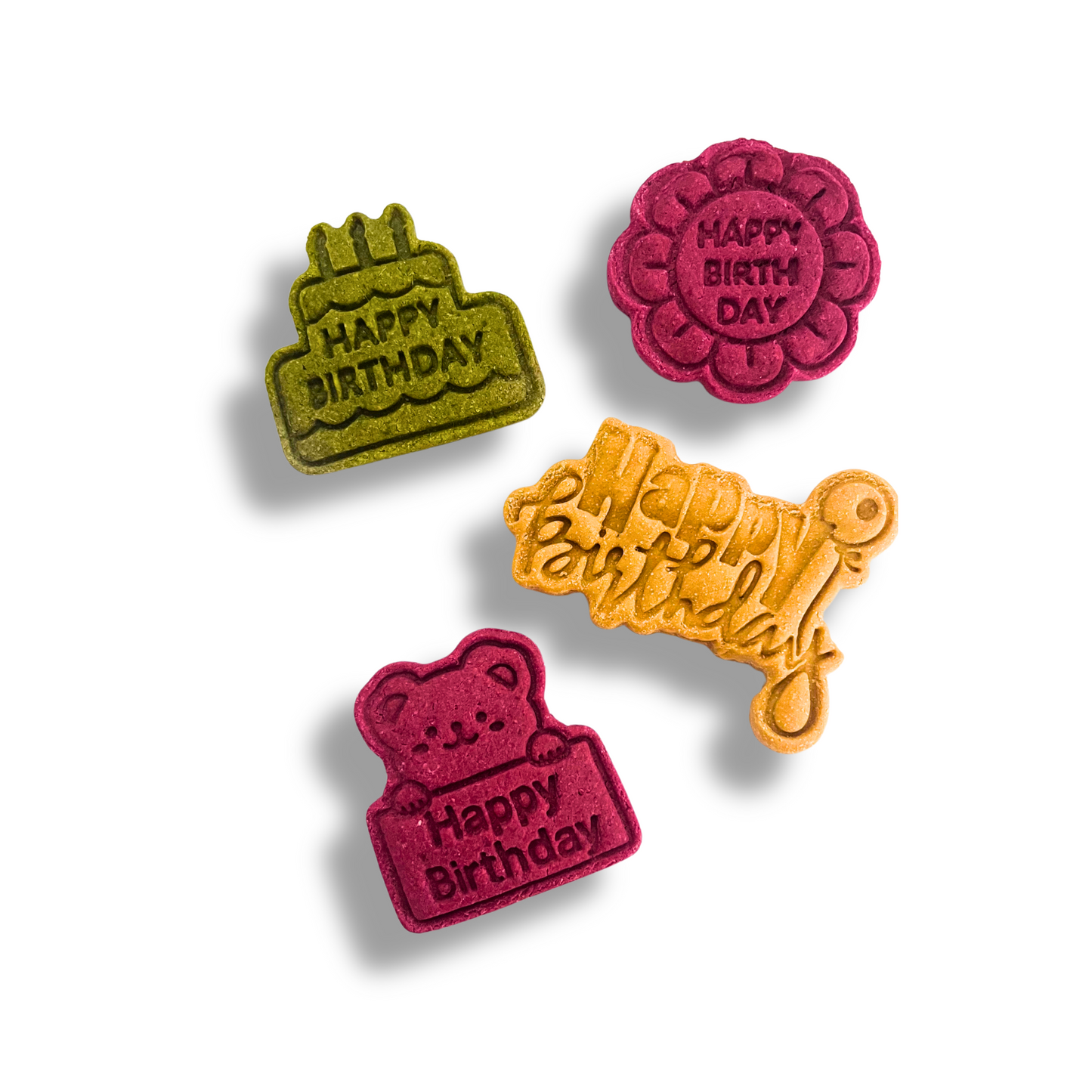 BISKY BIRTHDAY – Biscotti Artigianali per Cani a Tema Compleanno, Farina d’Avena & Verdure