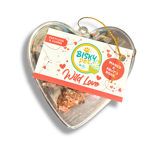 Wild Love – Snack Naturali per Cani con Manzo & Frutti Rossi