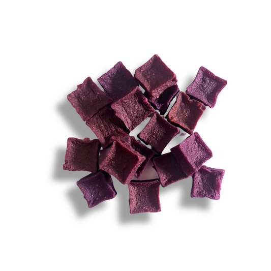 Icy Cube – Snack Estivo Morbido alla Mela, Mirtillo e Latte di Cocco (Anche da Congelare!)